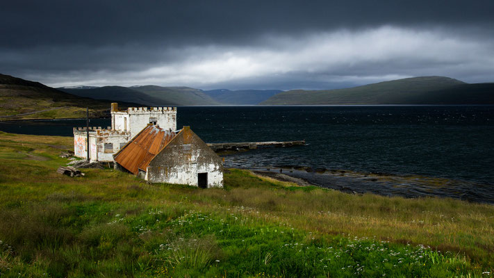 verlassener Hof am Ísafjörður, Westfjorde (September 2011)