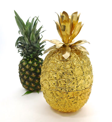 designclassic icebucket glamorous sophisticated hollywoodstyle pineapple designclassics  interior festlich festtafel dinnerparty stylist