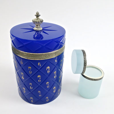 murano glasdose trinket box box antique design purpur lila nobel edel hochzeitsgeschenk sophisticated