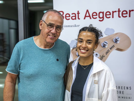 31.07.2022 - Förderverein STB mit Ditaji Kambundji (Bildquelle: Heinz Vonäsch Fotografie)