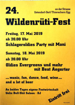 18.05.2019 / Wildenrüti-Fest in Uetendorf BE