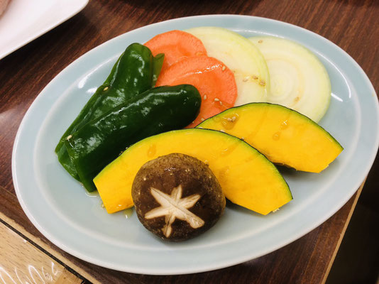 焼き野菜盛り合わせ