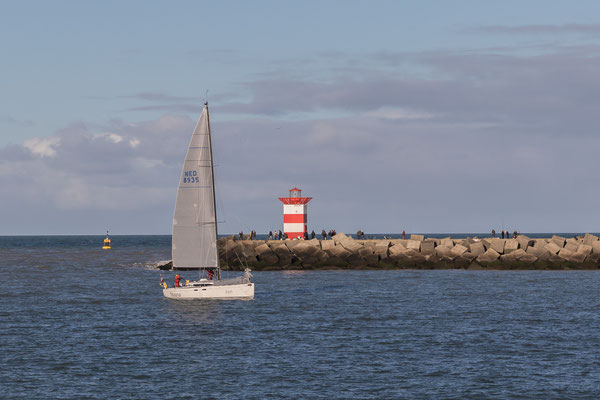 De zeilboot... [Scheveningen] - januari