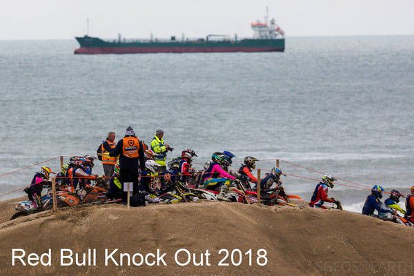 Red Bull Knock Out motorace at Scheveningen - 10 Nov 2018