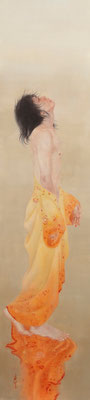 「向日葵」 Basking Sunflower 114.5×27.0／2013