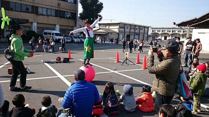 お祭りイベントにて