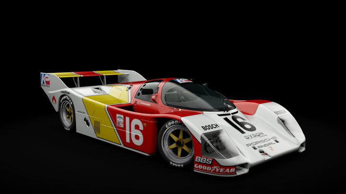 Porsche 962c Shorttail - Dyson Racing - IMSA 1985