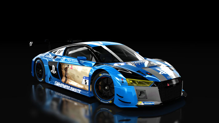 Audi R8 LMS 2016 - Playstation GT Farpoint Team 