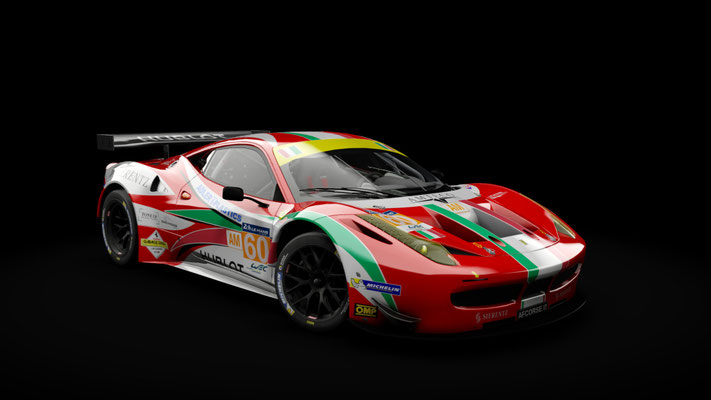AF Corse 2014 car #60 24h LM