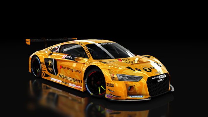 AUDI R8 LMS 2016 - Phoenix Racing Asia 'AAPE BY A BATHING APE'