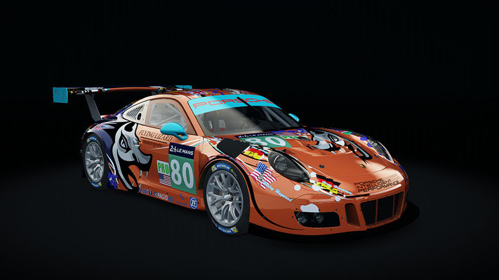 Flying Lizard Porsche