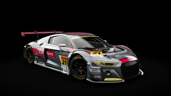 Super GT 2018: Hitotsuyama Audi R8 LMS / Audi Team Hitotsuyama #21 