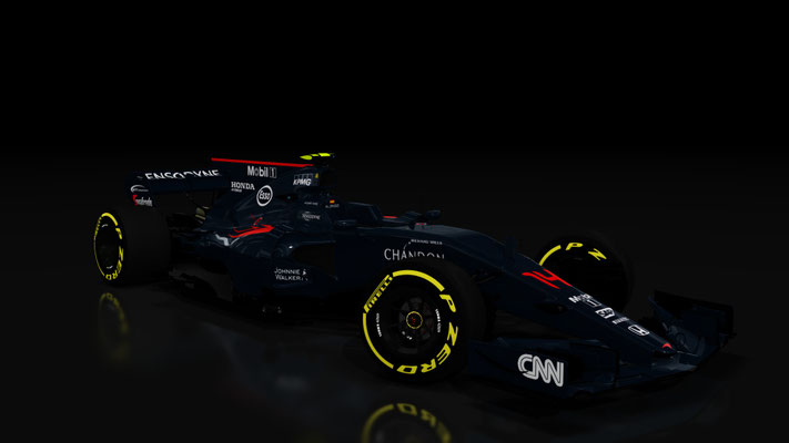 F1 Mclaren Honda Hybrid MP4-31