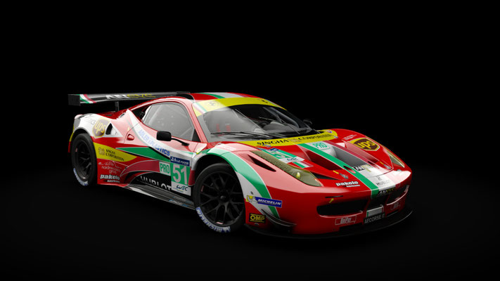 AF Corse 2014 car #51 24h LM