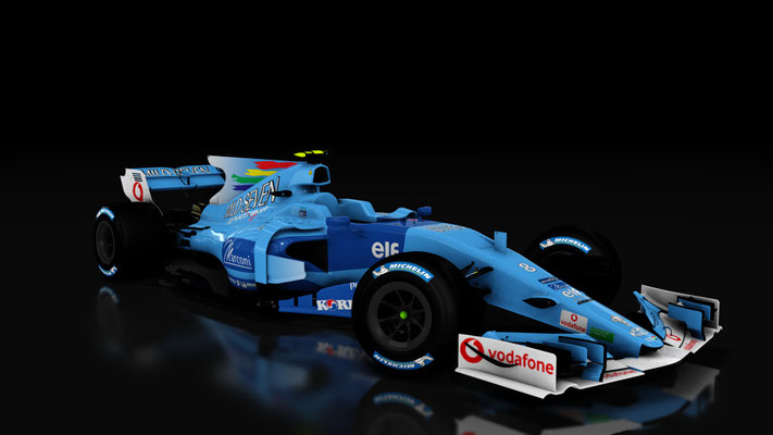 Formula Hybrid: Benetton B201