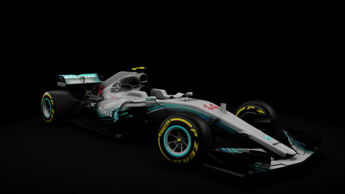 Formula Hybrid 2017 - Mercedes W09 SkinPack