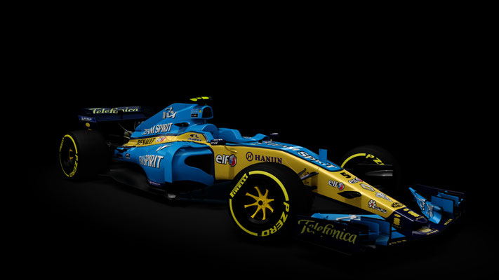 Renault R25 2005 livery mod Formula Hybird