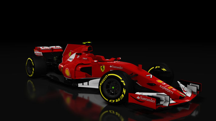 Formula Hybrid|Ferrari F14T Skin