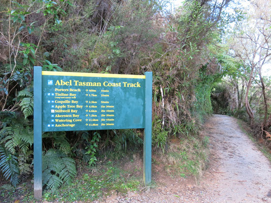 Abel Tasman National Park Entrance
