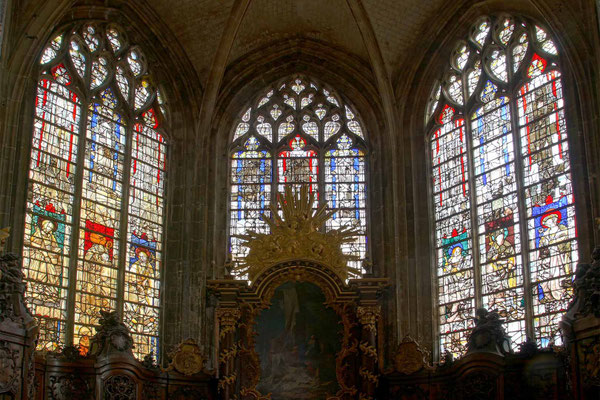 Claudine Bourdon : Abbatiale Saint Ouen