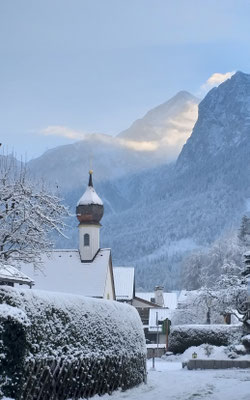 Untergrainau mit Kapelle, © Eva Reindl