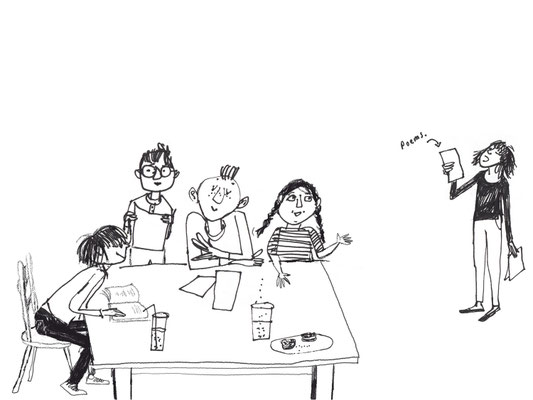 Jill Calder Illustration - Books - "What is Poetry?" by Michael Rosen - Walker Books