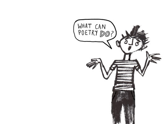 Jill Calder Illustration - Books - "What is Poetry?" by Michael Rosen - Walker Books