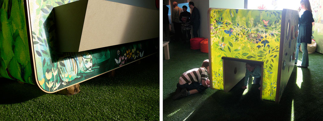 Jill Calder Illustration - Children's Illustration - Garden Detectives - National Museums of Scotland