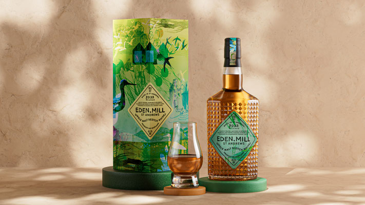 Jill Calder Illustration - General Illustration - The Art of St Andrews Limited Edition -  Scotch Whisky - Packaging - Eden Mill Distillery