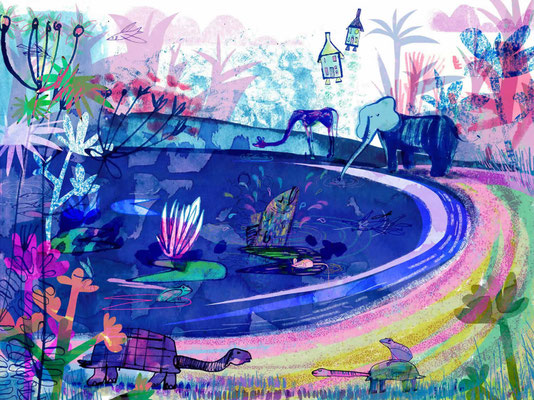 Jill Calder Illustration - Children's Illustration - Royal Brompton Hospital