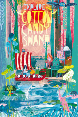 Jill Calder Illustration - Children's Illustration - Radio Flyer