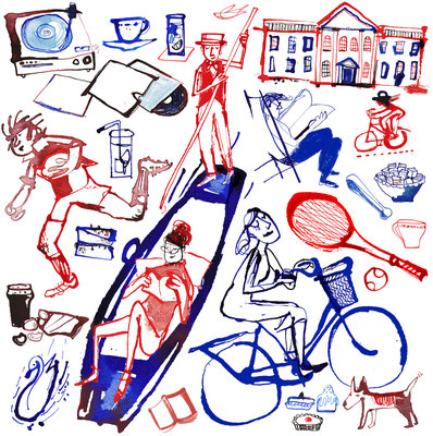 Jill Calder Illustration - General Illustration - Cambridge University Magazine
