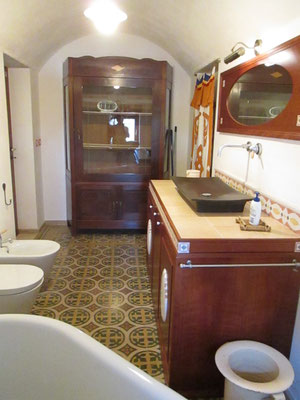 Trullo Fico d'India - Sala da bagno con grande vasca