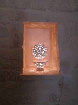 Trullo San Michele - Nicchia nella camera