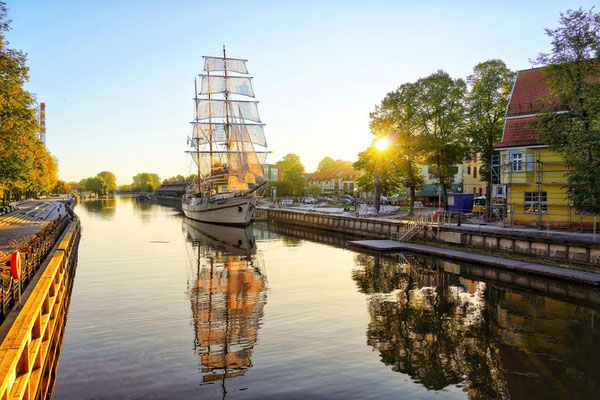 Klaipeda, Dange, Schiff Meridianas
