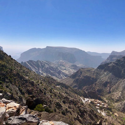 Aussichtspunkt Jebel Akhdar, Oman 