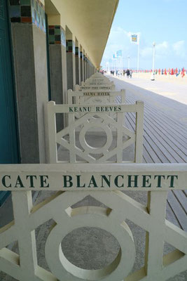 Strandpromenade von Deauville