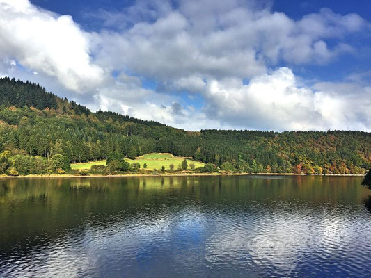 Wasserlandroute Obersee, Einruhr 
