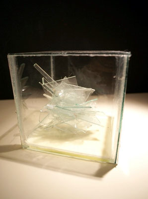 Harald Gfader, STAR 1990 Las Phosphor, 20 x 20 cm