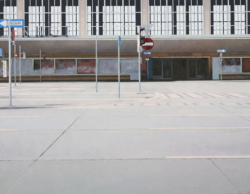 WALTER STROBL, Richtungen II, Öl auf Leinwand, 140x180cm, 2019-2020