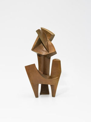Wander Bertoni Aeolusspieler 1949 / Guss 1959 Bronze, patiniert h = 35,5 cm
