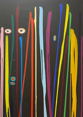 Mario Dalpra, Acryl / Leinwand verso signiert, 140 x 100 cm