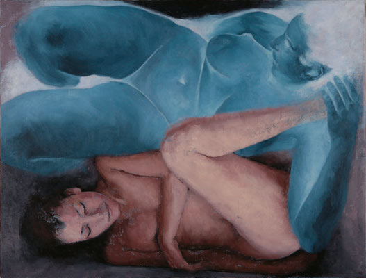 WALTER STROBL, Invers, Öl auf Leinwand, 65x85cm, 2020