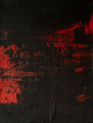 Saar, Ohne Titel, 2024, Acryl auf Leinen, 80 x 60 cm