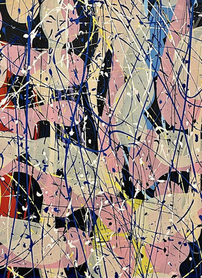 Mario Dalpra, The Universe is Open up, Acryl / Leinwand, 160 x120 cm