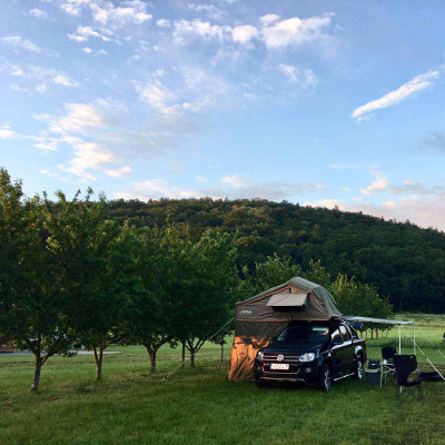 CAMPJunkie Dachzelt auf VW Amarok