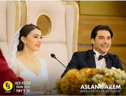 Aslan Ailem , Burcu Özberk gelinliği