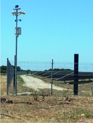Videocontrollo  Antintrusione  Impianto Fotovoltaico  Nardo' (LE)