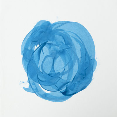 OT-pap11, 2024, Acryltinte auf Papier, 30x30 cm