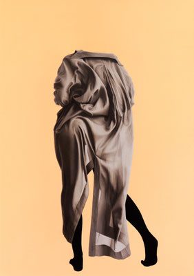 Soft material girl 04, 2020, Öl und Acryl auf Leinwand, 140x100 cm